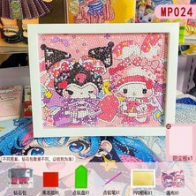 Assess Store My Melody Diy Kendin Yap Fotoğraf Çerçeveli Mozaik Boyama 2