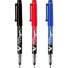 Pilot V-Sign Pen Imza Kalemi 2.0 mm 3 Farklı Renk