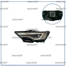 Maher Audi A6 (2019 Yılında Çıkan Kasa) Far (Beyinler Üstünde) Sol (Oem NO:4K0941039)