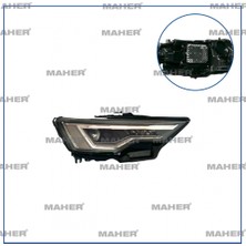 Maher Audi A6 (2019 Yılında Çıkan Kasa) Far (Beyinler Üstünde) Sağ (Oem NO:4K0941040)