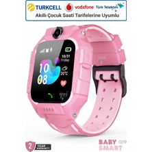 BabySmart Q19 LBS Konumlu Akıllı Çocuk Takip Saati Sim Kartlı Arama, Kameralı, Gizli Dinleme Özellikli