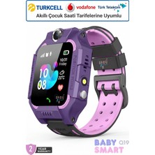 BabySmart Q19 LBS Konumlu Akıllı Çocuk Takip Saati Sim Kartlı Arama, Kameralı, Gizli Dinleme Özellikli