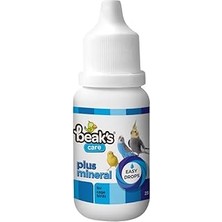Uravas Store Beak's Kuşlar Için Ek Besinler, Plus Mineral x 12 Adet