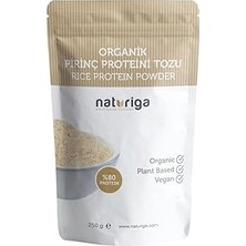 Uravas Store Naturiga Organik Kahverengi Pirinç Proteini Tozu 250 gr