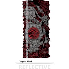 Narr Dragon Black Reflektif Boyunluk