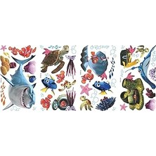 Uravas Store Roommates RMK2059SCS Rm – Disney Her Nemo Duvar Dövmesi, Pvc, Renkli, 29 x 13 x 2,5 cm