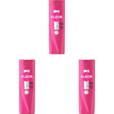 Assess Store Elidor Saç Bakım Şampuanı Güçlü ve Parlak 400 ml (3 Paketi)