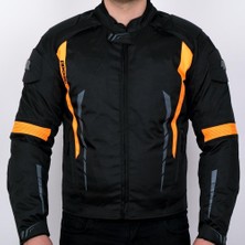 4Riders Gama CE Sertifikalı Korumalı Motosiklet Montu Oranj