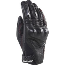 Clover Raptor - 3 Korumalı Motosiklet Eldiveni Siyah