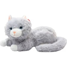 Makron PJH14473 Peluş 36 cm Sesli Kedi 4 (Tek Adet Fiyatıdır) Najmaddin
