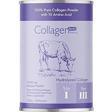 Uravas Store Collagen Powder 500G,%100 Saf, Doğal Çift Hidrolize Kolajen Peptitler (50 Porsi̇yon)