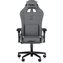 Pixel Shift Gri Kumaş Oyuncu Koltuğu