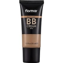 Uravas Store Flormar Yağlı &amp; Karma Ciltlere Özel Parlama Önlemeye Yardımcı SPF25 Mat Bitişli Bb Krem 004 Lig