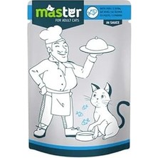 Uravas Store Master Balıklı Pouch Kedi Maması, 80 Gr, 24 Adet