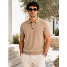 Gezinfini Hediyelik Erkek Trend Polo Yaka Triko Tişört