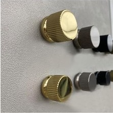 Assess Store Tek Delikli Kulp Füme Renk 26 mm Füme Tek Ebat SSY1478 0026 Bbn