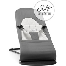 Babybjörn Balance Soft Ana Kucağı 0-25 kg Kompakt Kumaş Özellikleri ile Dark Grey/Grey