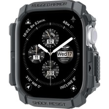 Assess Store 46MM Seri 11/10 ile Uyumlu Kılıf Rugged Armor Dark Gray - ACS08598