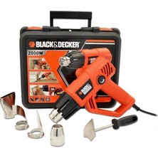 Black & Decker KX2001K 2000 W Sıcak Hava Tabancası Ergonomik Tasarım ve Değişken Isı Ayarı