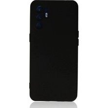 Uravas Store Reno 6 Kılıf Nano Içi Kadife  - Siyah