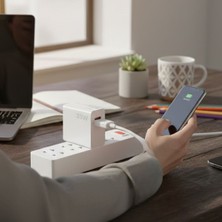 Hereveoyuncak 33W Hızlı Şarj Adaptörü – Type-C Kablolu, USB Çıkışlı, Akıllı Şarj Destekli Duvar Tippi Şarj Cihazı