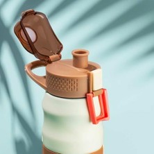 Assess Store 1393-1 Paslanmaz Çelik Sızdırmaz Çift Katmanlı Yalıtımlı Çay Kahve Termosu Krem 350 ml