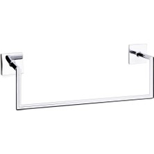 Assess Store Nowo Duvara Monte Yapışkanlı Halka Havluluk Krom Renk 108X68X285 mm