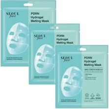 Assess Store Dermal Seoul Face Pdrn Hydrojel Eriyen Maske Nemlendirici Cilt Onarıcı Şeffaf Jel Maske 34 gr 3 Adet