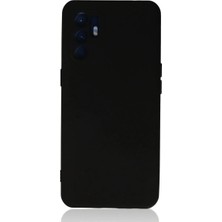 Uravas Store Reno 6 Kılıf Nano Içi Kadife  - Siyah