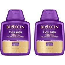 Assess Store Collagen & Biotin Ekstra Hacim & Dolgunlaştırıcı Şampuan 300 ml - Ince Telli ve Hassas Saçlar 2li Paket