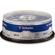 Assess Store 98809 M-Dısc Bd-R 25GB/1-4X, 25-Disc Cakebox