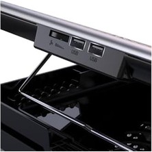 Assess Store FNC-5260ST 6 Fanlı Sessiz Alüminyum Izgara Notebook Soğutucu Stand 17" Uyumlu