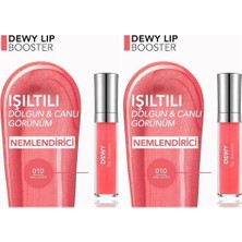 Assess Store Dewy Lip Booster Dolgunlaştırıcı Etkili Yarı Transparan Dudak Parlatıcısı - 011 Exotıc Aura (2 Paketi)
