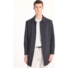 Ted Baker Lacivert Erkek Pardösü TBMROW1061