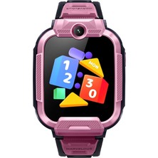 Assess Store Z5 Pembe Çift Kameralı Gps Destekli 4g Akıllı Çocuk Saati