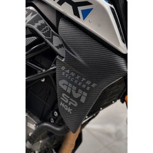 Banxtre Cfmoto NK250 Için Gri Renk Yan Kapak Sponsor Sticker Etiket
