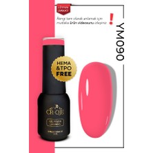 Cr-Oje Kalıcı Oje Ym090 - Pembe Neon (5 ML)