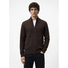 Blauer Haki Erkek Dik Yaka Standart Fit Kazak 25WBLUM08060-969 Rowley
