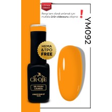 Cr-Oje Kalıcı Oje Ym092 - Turuncu Neon (12 ML)