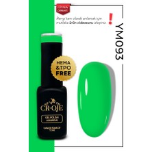 Cr-Oje Kalıcı Oje Ym-093 Neon Yeşil (12 ML)