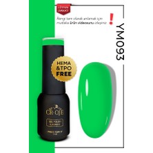 Cr-Oje Kalıcı Oje Ym-093 Neon Yeşil (5 ML)