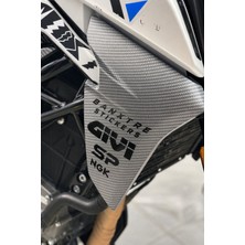 Banxtre Cfmoto NK250 Için Siyah Yan Kapak Sponsor Sticker Etiket
