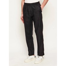 Calvin Klein Siyah Erkek Pantolon LV04LF619GUB1_STRAIGHT Lınen Pull O