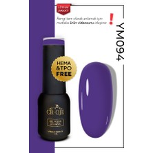Cr-Oje Kalıcı Oje Ym094 - Mor Neon ( 5 Ml)