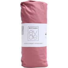 Boyner Evde Mor Fitted Tek Kişilik Lastikli Çarşaf Nora