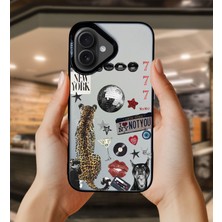 Powerfox Iphone 17 Uyumlu Disko Topu Desenli Baskılı Kir Tutmayan Lüx Telefon Kılıfı MK01A