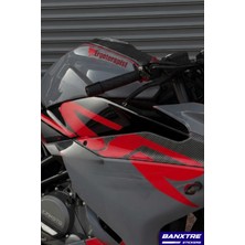 Banxtre Cfmoto 250SR Için Renkli Orijinal Sticker (Sr Yazıları Sağ ve Sol )(Orijinal Üzerine Tam Kapatır)