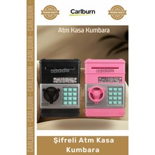 Carlburn Özel Üretim Şifreli Çocuk Aile Ebeveyn Para Biriktirme Kutusu Dekoratif Tasarruflu Atm Kasa Kumbara