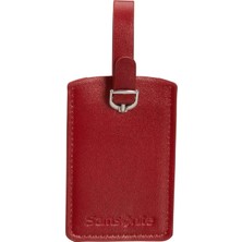 Samsonite Kırmızı Bagaj Etiketi Global Ta-Rectangle Luggage Tag X2