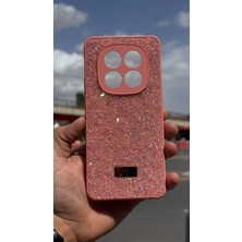 İzel Aksesuar Izel Aksesuar Redmi Note 15 Pro 4g Içi Kadife Taşlı Işıltılı Pırlanta Silikon Kapak Kılıf